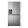 LG Fridge GC-L257KLKW-LG 641L Silver