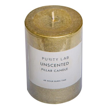 Domus Scented Candle 10Cm Gold