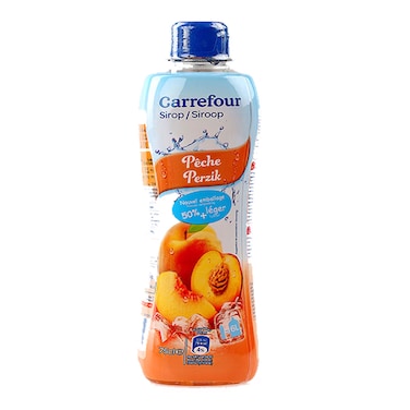 Carrefour Syrup Peach 75Cl