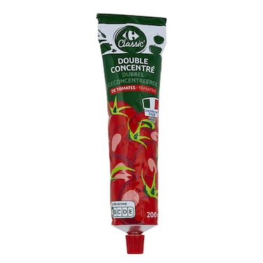 Carrefour Concentred Tomato Tube 200g+