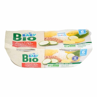Carrefour Baby Bio Bowls Potato Zucchini+