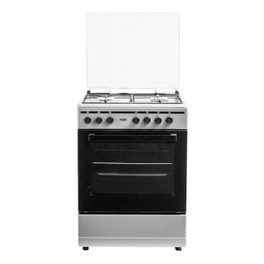 Von Cooker 3 Gas + 1 Electric - VCF653141NSY Enamel Inox Grey