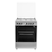 Von Cooker 3 Gas + 1 Electric - VCF653141NSY Enamel Inox Grey