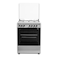 Von Cooker 3 Gas + 1 Electric - VCF653151FSY Thick Enamel Inox Grey