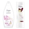 Dove Body Wash Glow 500Ml +Lotion