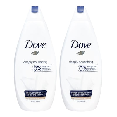 Dove Body Wash Dep Nourshing 500Ml Value Pack