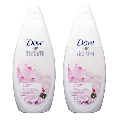 Dove Body  Glowritual 750ml Value Pack