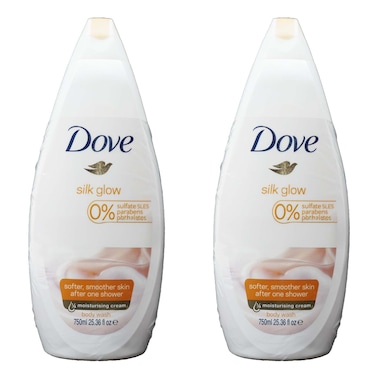 Dove Body Wash Silkglow 750Ml Value Pack