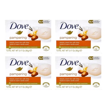 Dove  Bar Shea 90G Valuepack