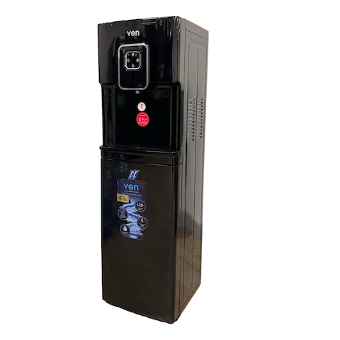 Von VDC-301CLK Bottom Loading Water Dispenser Compressor Cooling - Black