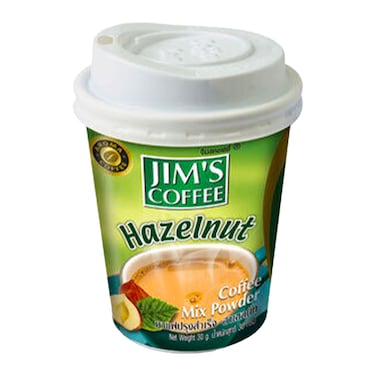 Jims Coffee Thai Hazelnut 8Oz