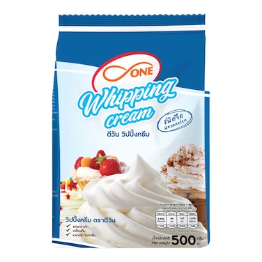 ONE THAI N/D WHIPPING UNSWEETEN500G