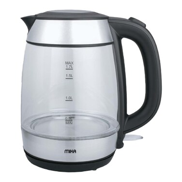 Mika Kettle 1.7L Cordless Black Mkt4101Gb