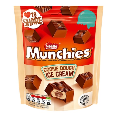 Munchies Cookie Dough Pouch 97G
