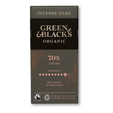 Green &amp; Black&#39;s 70% Dark 90G