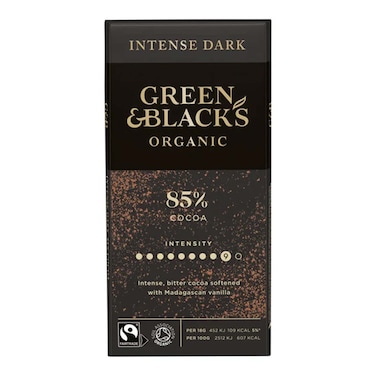 Green &amp; Black&#39;s 85% Dark 90G