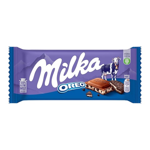 Milka With Oreo Chocolate Bar 100G