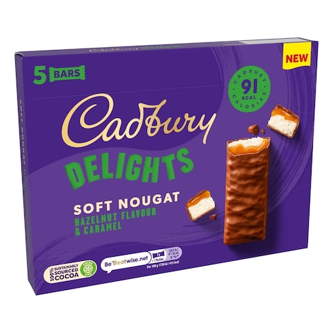Cadbury Nougat Hazelnut &amp; Caramel 110G