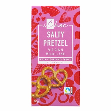 Vivani Organic Choco Salty Pretzel 80G
