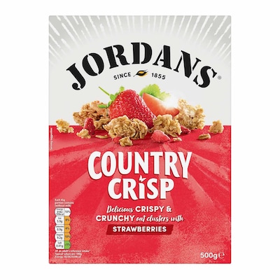 Jordans County Crisp Oat Strawbrry 500G