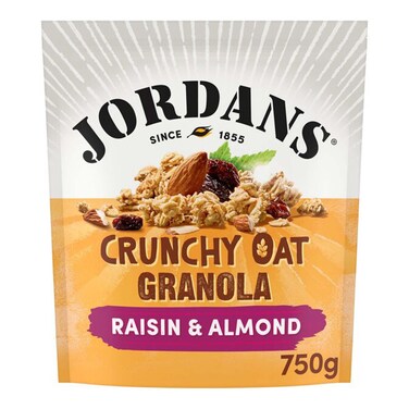 Jordans Oat Raisin Almond 750G