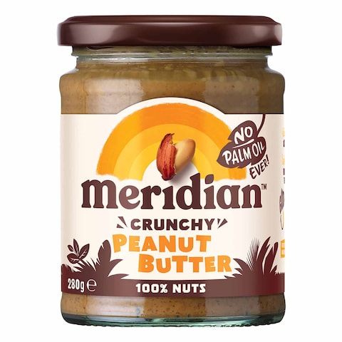 Meridian Peanut Crunchy 100% 280G