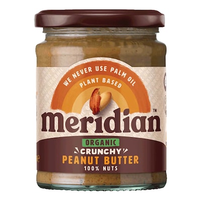 Meridian Organic Peanut Crunch 100% 470G