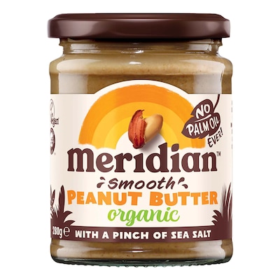 Meridian Organic Peanut Smooth Salt 280G