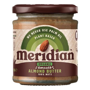 Meridian Organic Smooth Almond 100% 170G