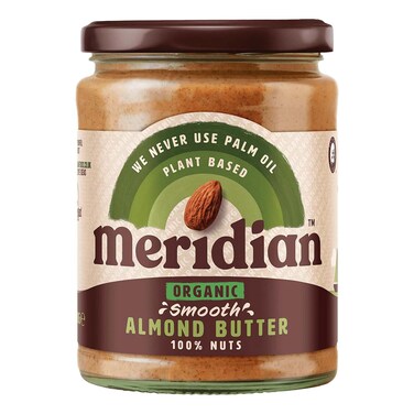 Meridian Organic Smooth Almond 100% 470G