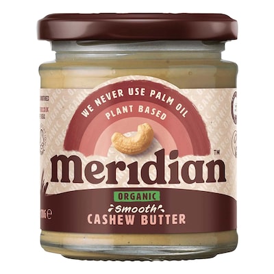 Meridian Organic Smooth Cashew 100% 170G