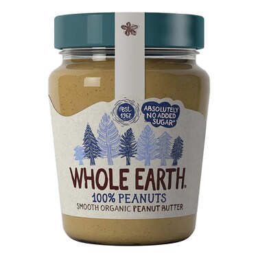 Whole Earth Smooth 100% Peanut 227G
