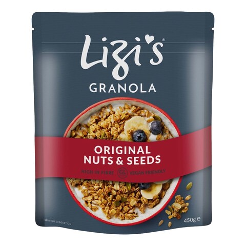 Lizi Original Granola Nuts And Seed 450G