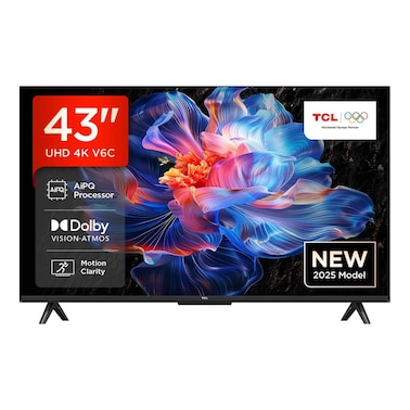 Tcl Tv43V6C 43 4K Uhd Sggl Tv