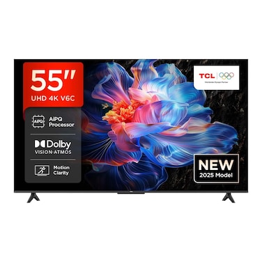 Tcl Tv 55V6C 55 Inch 4K Uhd Sggl Tv