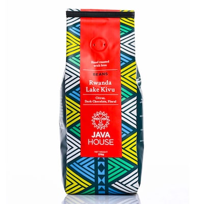 Java Rwanda Lake Kivu Coffee Beans 375g