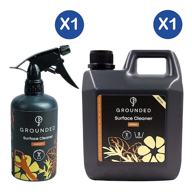 Grounded Surface Cleaner &ndash; Everyday 500ml &amp; Refill 1L