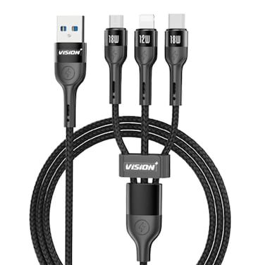Vision Plus 3 In 1 Cable 1M Vpcb 3A
