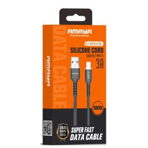 Amaya Cable Acd-C30 2M Type-C Blue