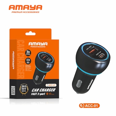 Amaya Car Charger Acc-01 Pd38W