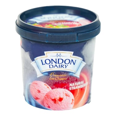 London Dairy Strawberry Cup 125Ml