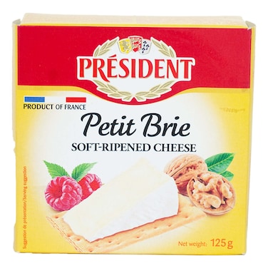 President Petit Brie Cheese 125G