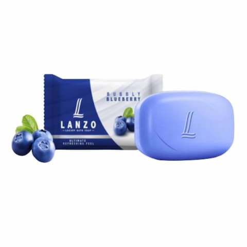 Lanzo Bubblly Blueberry Soap 200G