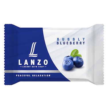 Lanzo Bubblly Blueberry Soap 200G