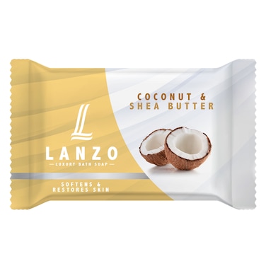 Lanzo Coconut &amp; Shea Butter Soap 200G