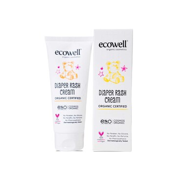 Ecowell Diaper Rash Cream Vegan 110G