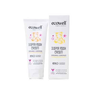 Ecowell Diaper Rash Cream Vegan 110G