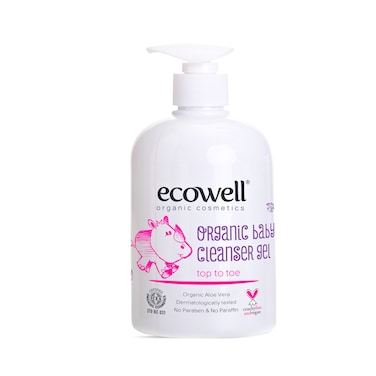 Ecowell Organic Baby Cleanser Gel 500Ml