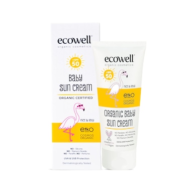 Ecowell Organic Baby Sun Cream 50 Spf 110G