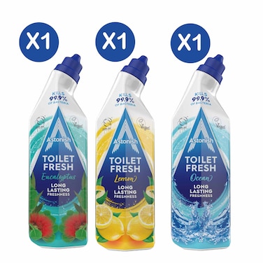 Astonish Toilet Gel 750Ml Trio